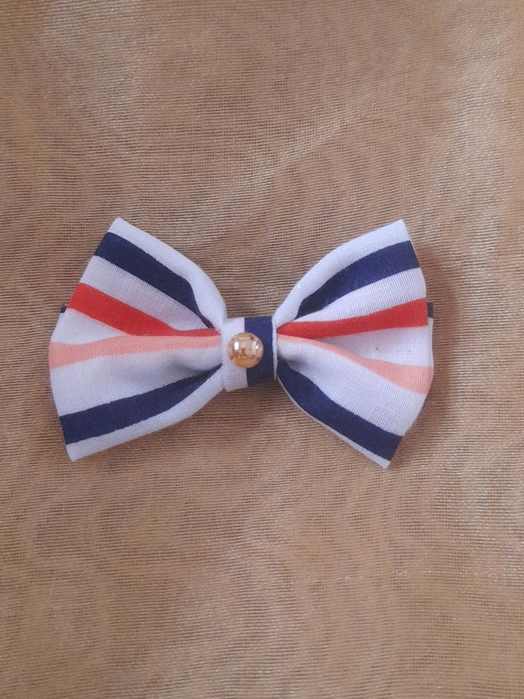 Lining Hair bow Clip