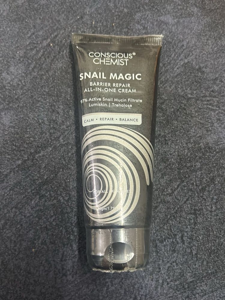 Conscious Chemist Snail Magic Cream