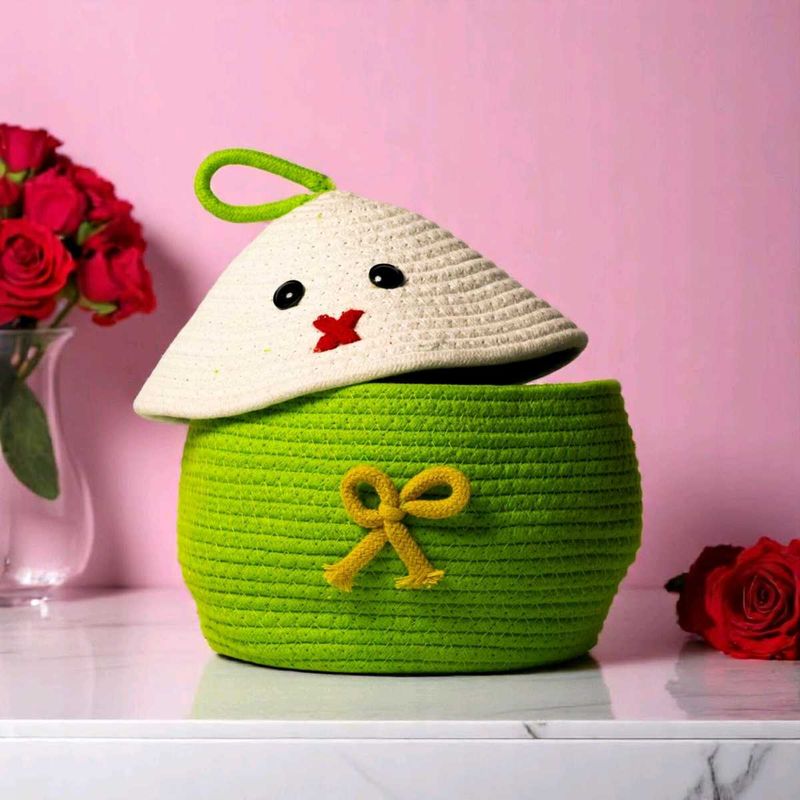 Green Bunny Multipurpose Storage Box