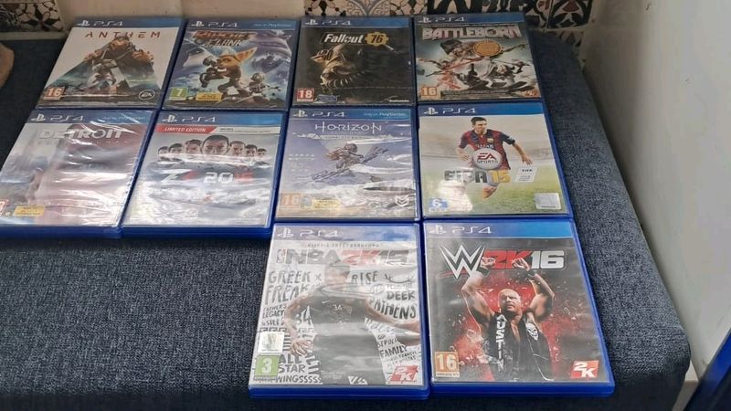 PS4 Games - 1 Game Each