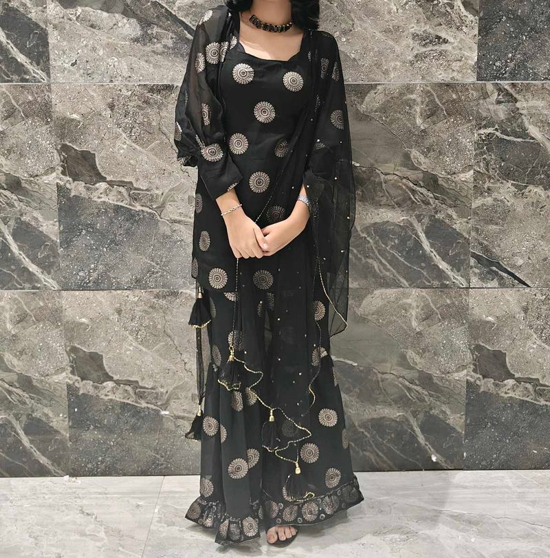 sharara suit