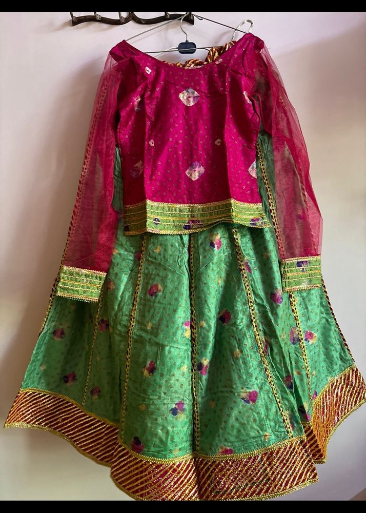 Gotta Patti Rajasthani Lehanga