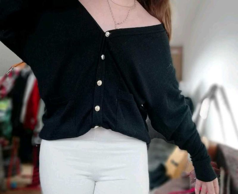 Black Butterfly Top B
