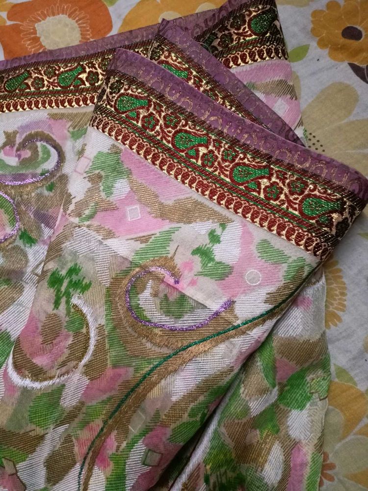 Damaged Cotton Silk