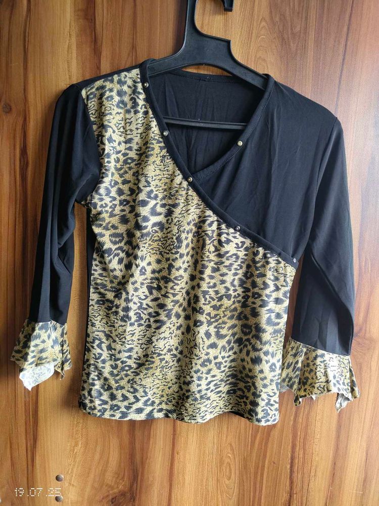 Animal Print Top