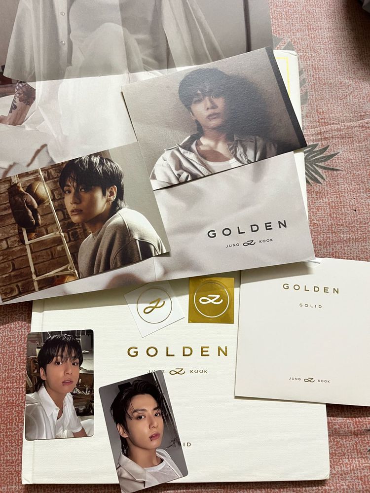 Jungkook Official Golden Album Unsealed
