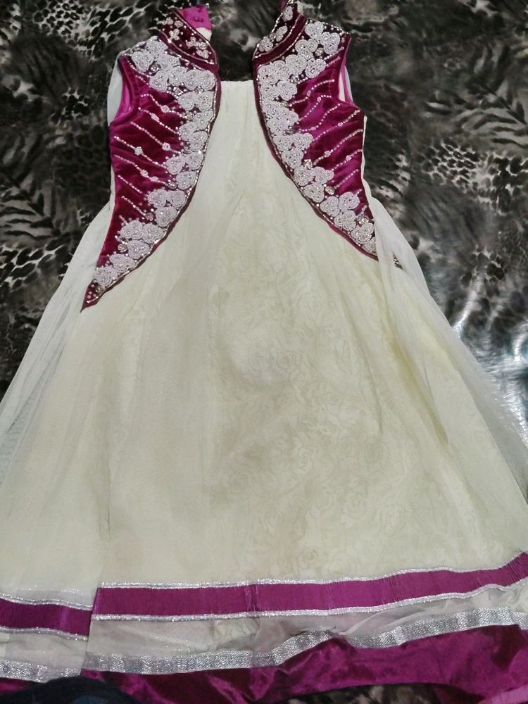 Heavy Work Girls Party Wear Dress
