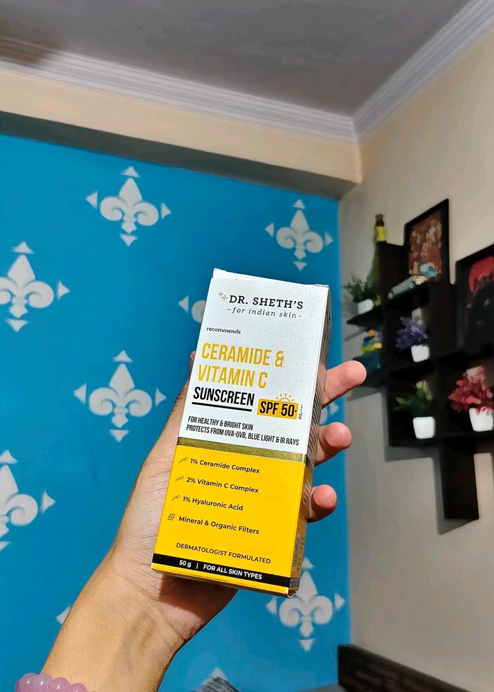 Dr. Sheth&#39;s Ceramide &amp; Vitamin C Sunscreen SPF 50