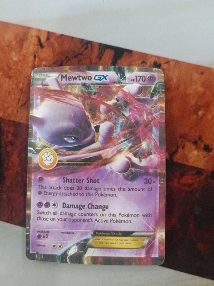 Mewtwo Gx Card