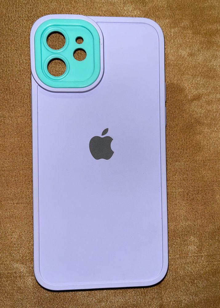 Iphone 12 Lilac Silicon Cover/ Case