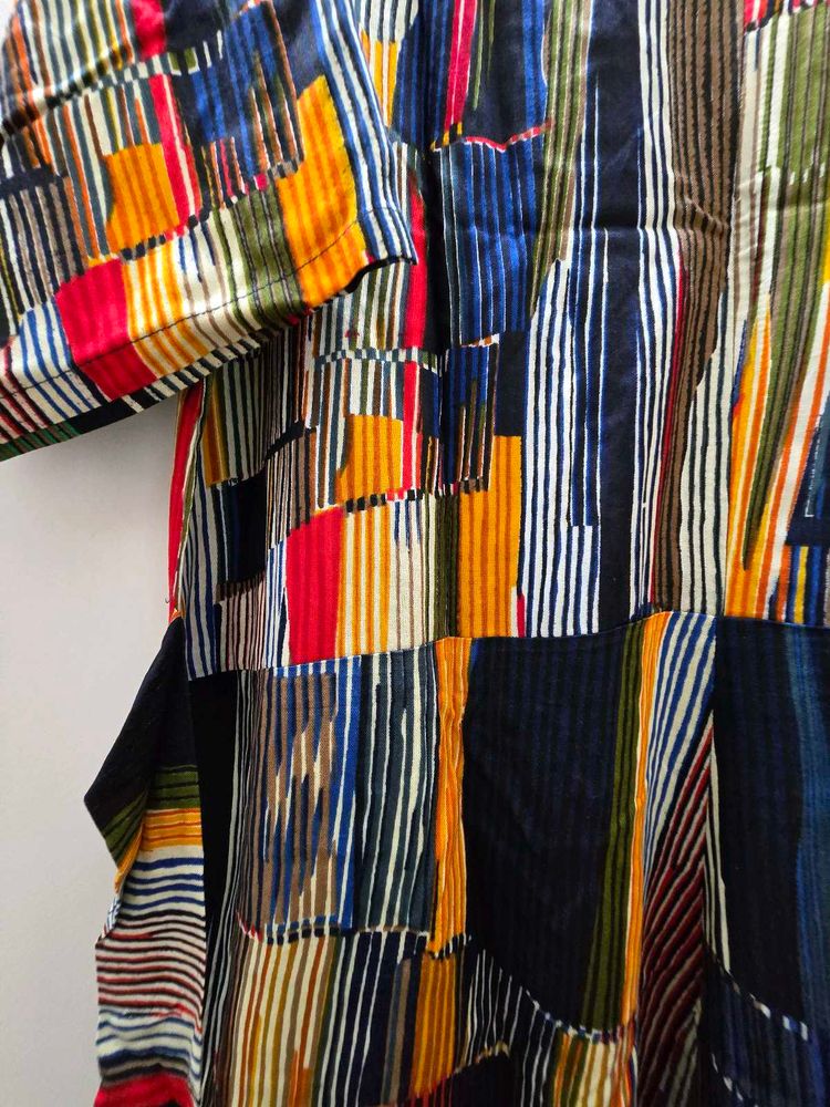 Colorful Striped Dress