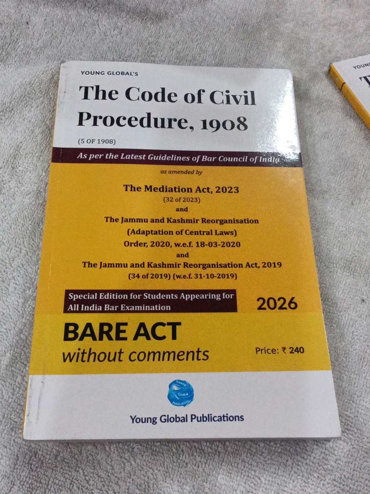 Civil Procedure Code Bare Act