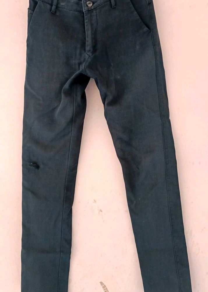Men&#39;s Dark Gray Casual Pants