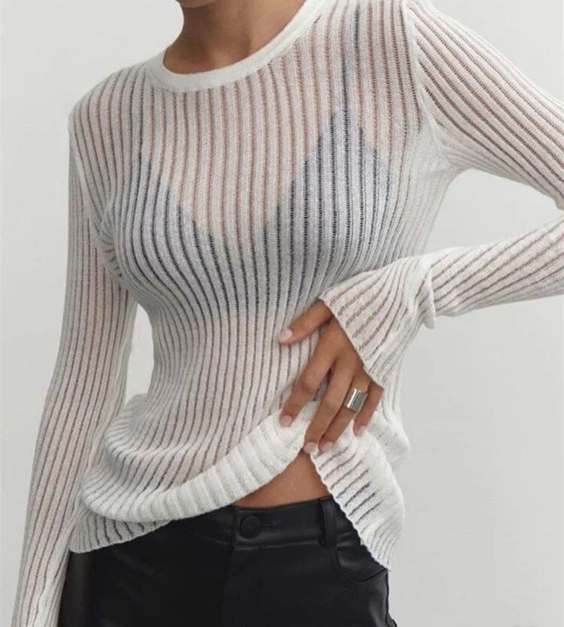 Classic Zara Sheer Top