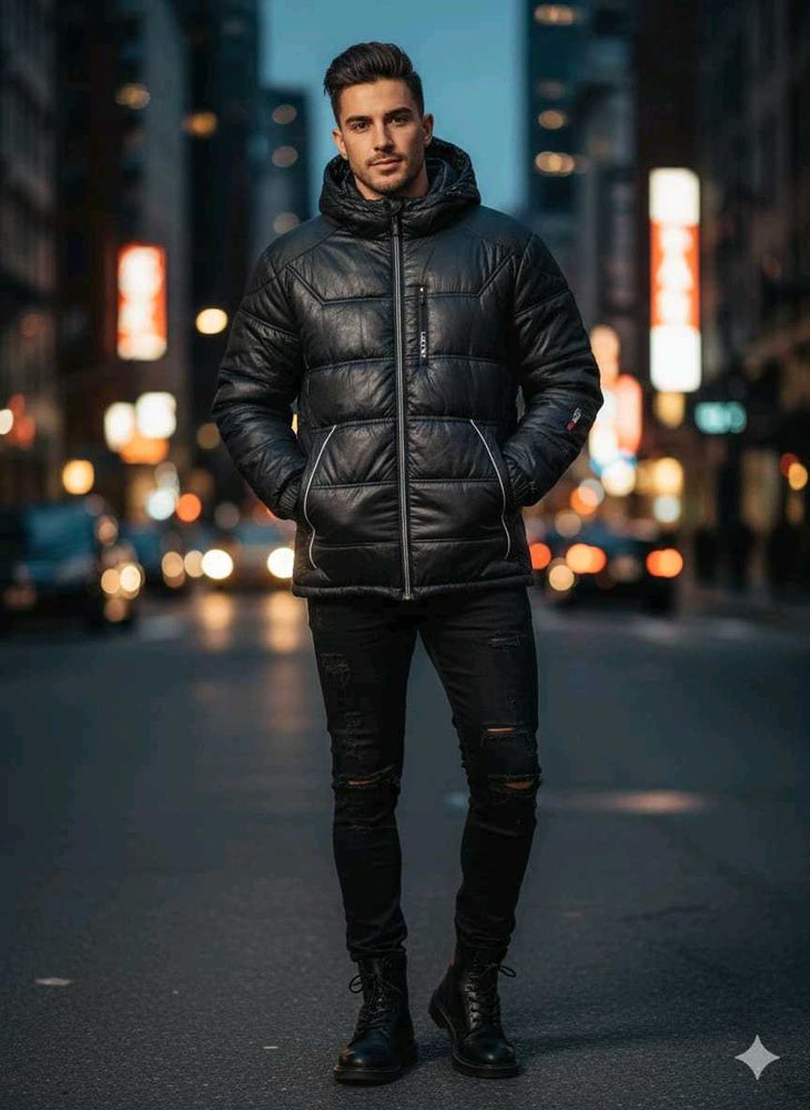 Black Puffer jacket