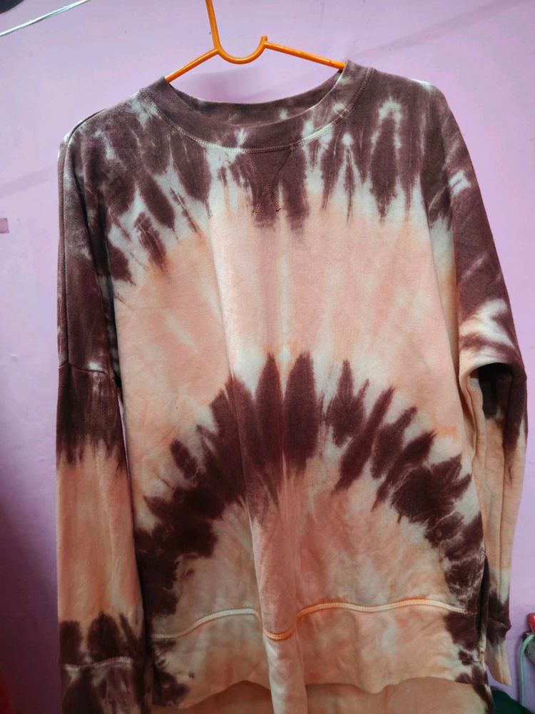 Tie-Dye Pullover Top
