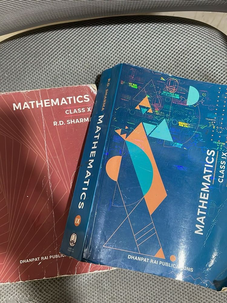 R.D. Sharma Mathematics Books Class 9 And 20
