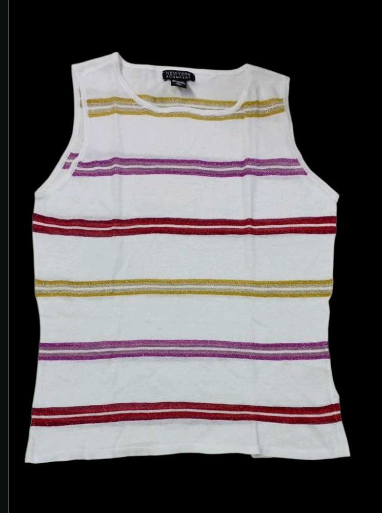 Newyork Company Striped Tank Top