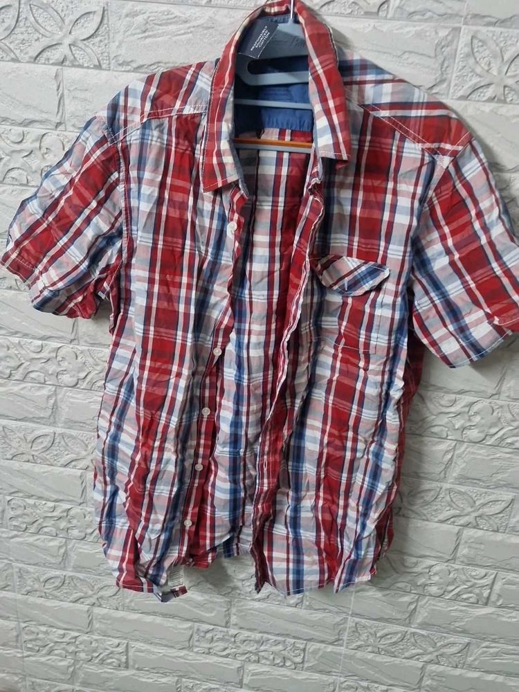 Plaid Casual Shirt