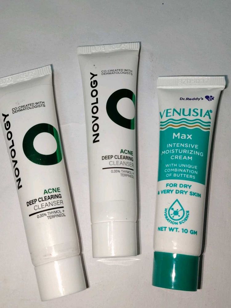 Novology &amp; Venusia Skin Care Lot