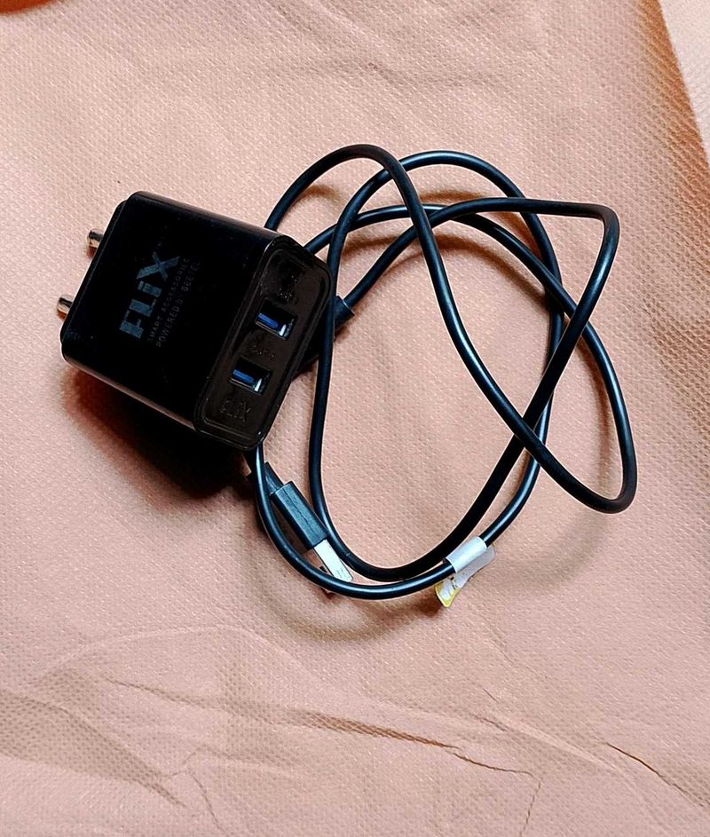 Flix Double Port Charger