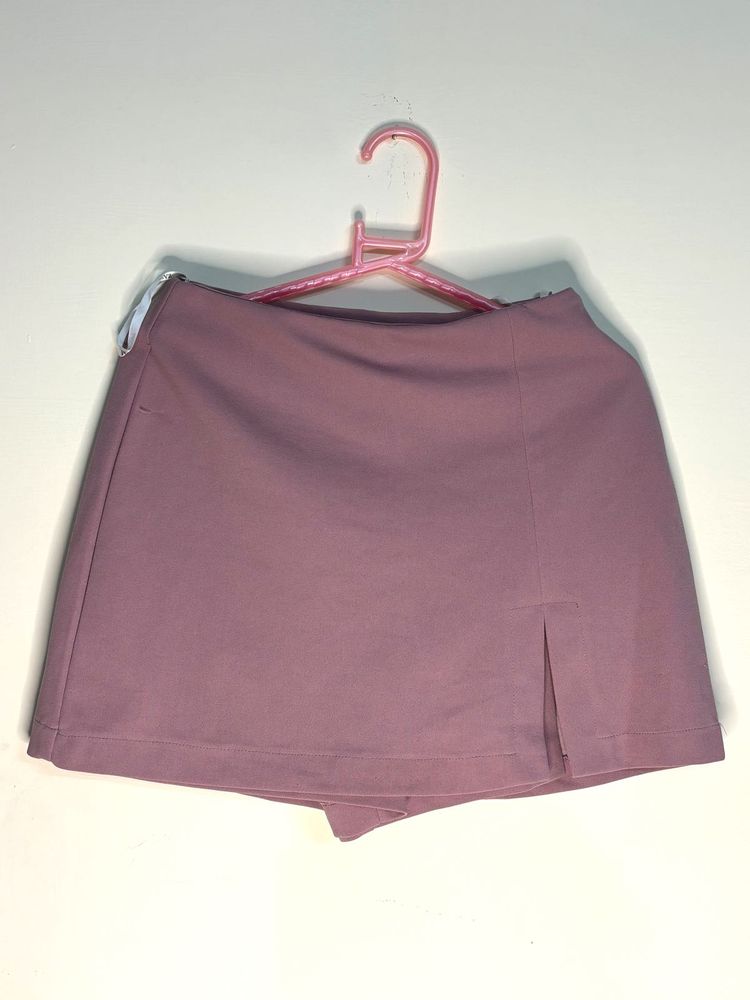 Mauve Skort