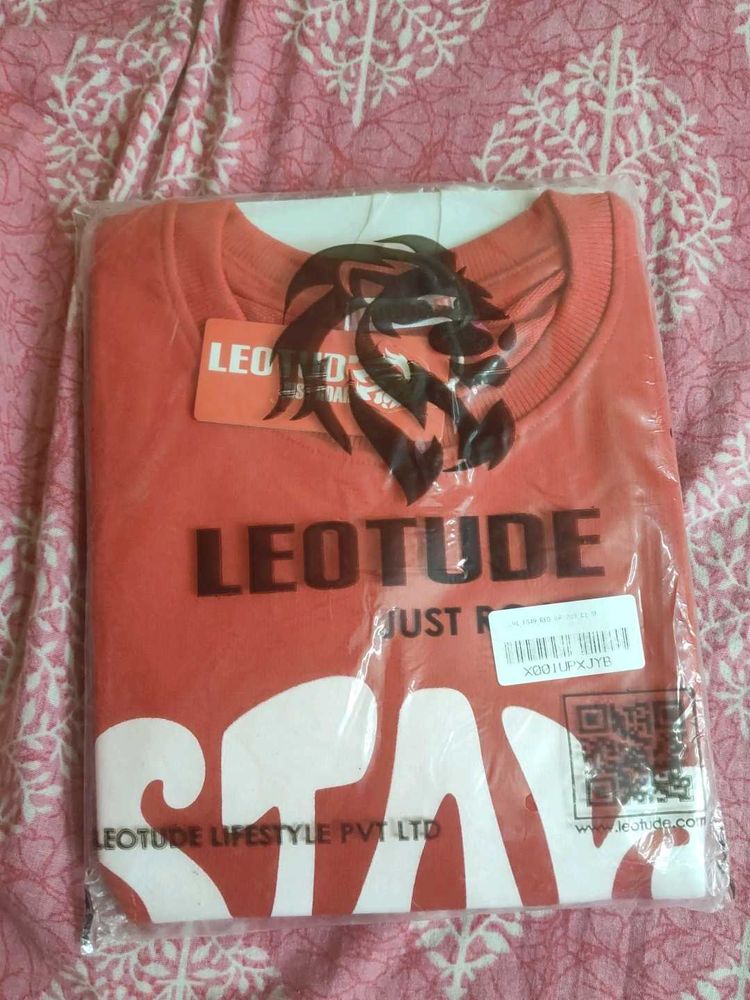 Red Over Sized T-shirts From Amazon