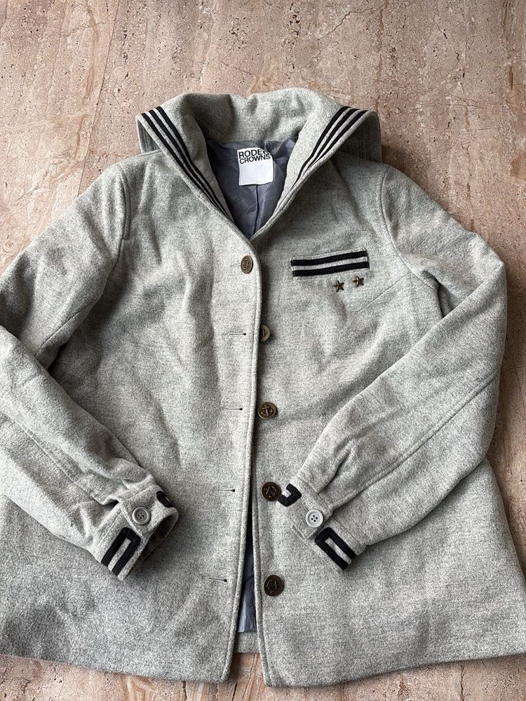 Rodeo Crowns Striped Collar Jacket