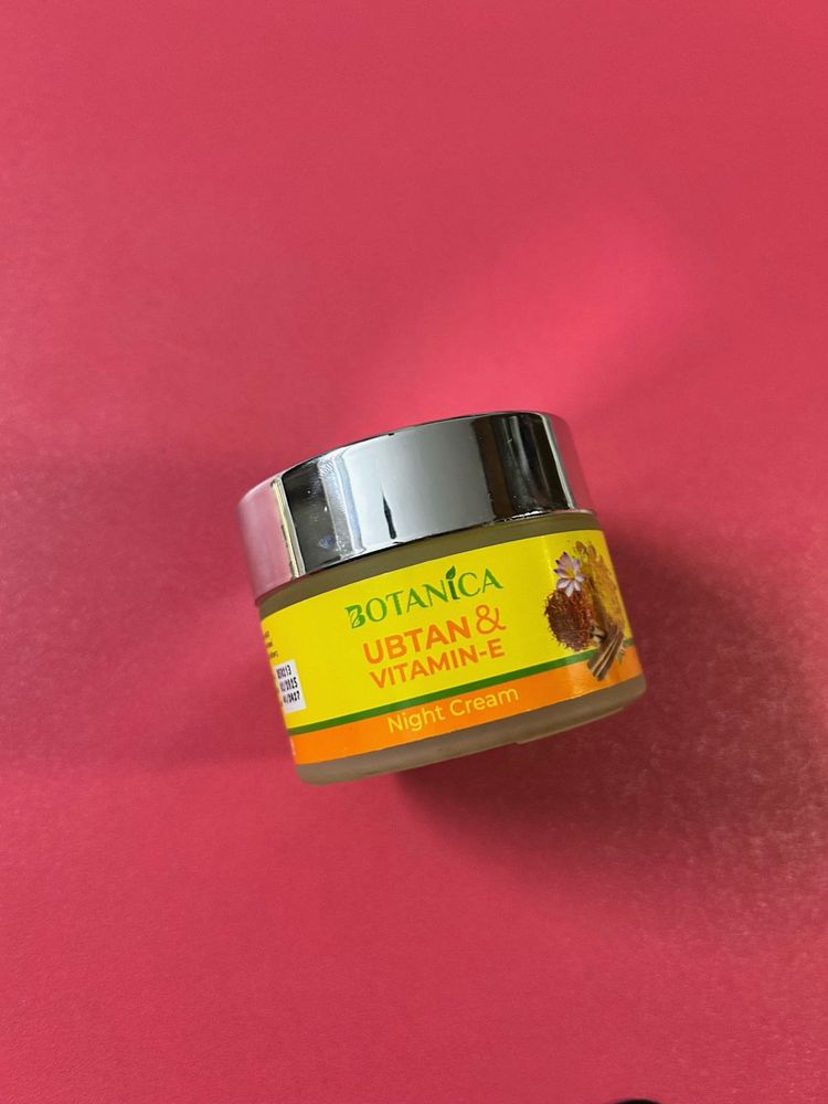 Botanica Ubtan &amp; Vitamin-E Night Cream