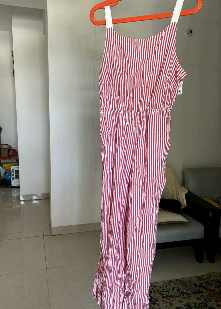 Tie Up Jumpsuit