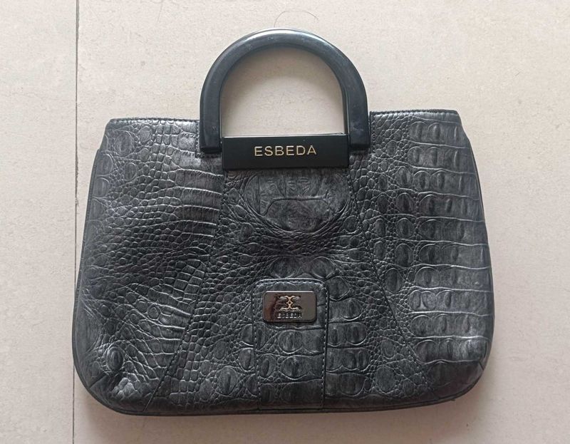 Esbeda Embossed Handbag