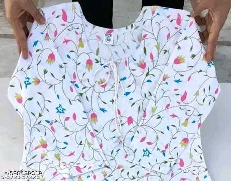 Floral Print Women's Top