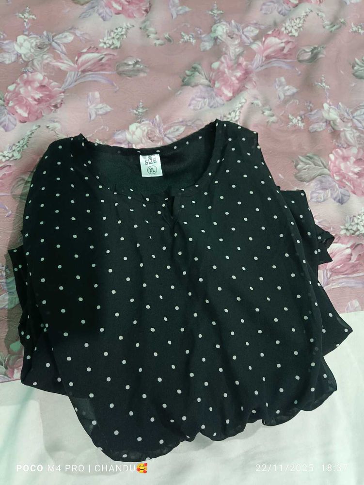 Polka Dot Frock 🖤