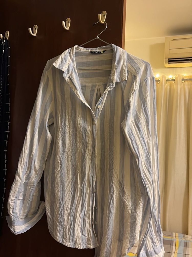 Striped Oversized Shirt
