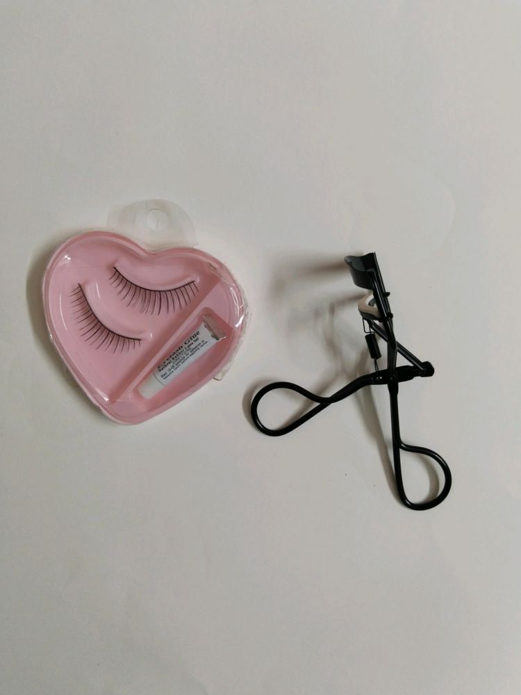 Combo Of Fake Eyelashes &amp; Plucker