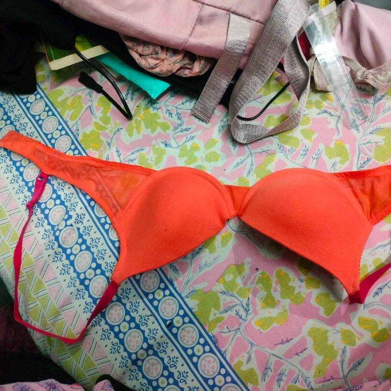 Orange Bra