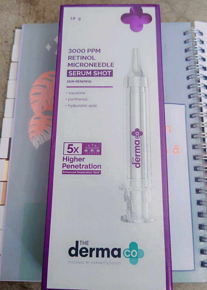 The Derma Co Retinol Microneedle Serum Shot