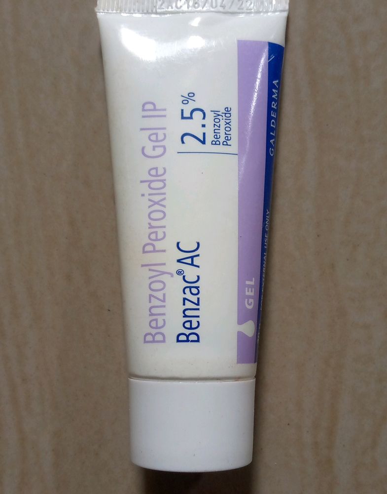 Benzoyl Peroxide Gel IP 2.5%