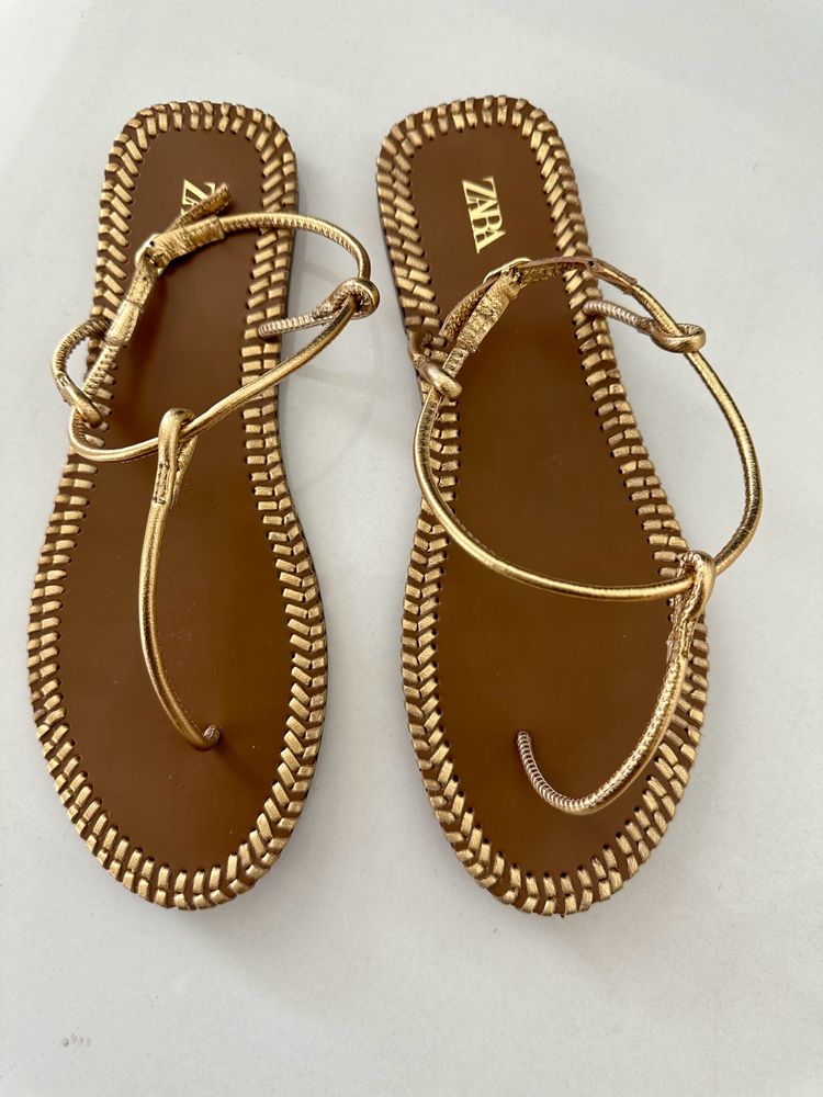 Gold Sandals