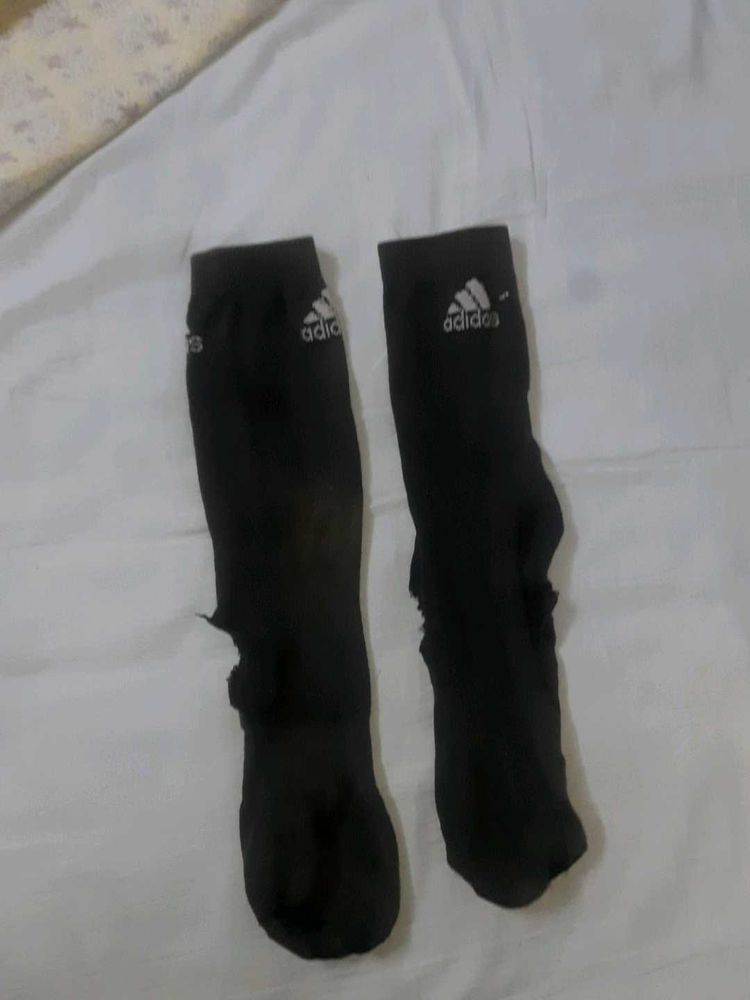 Black Addidas Socks