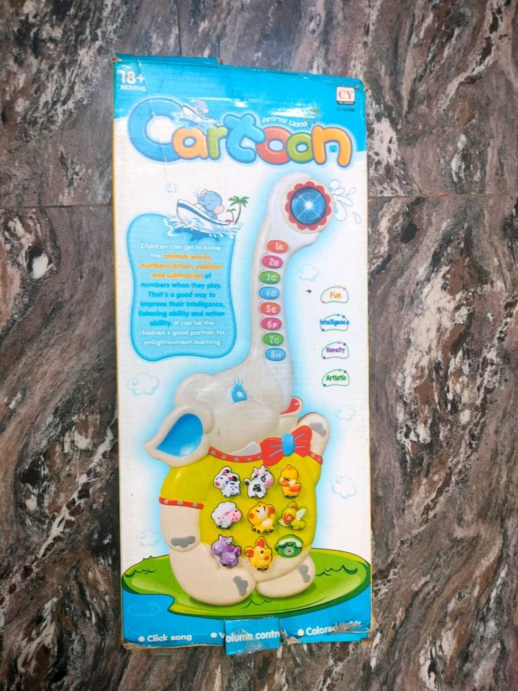 Cartoon Elephant Piano Toy