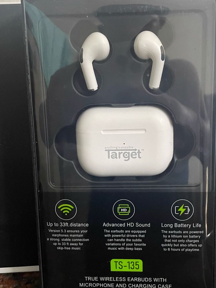 Only Cash 1200 ₹ Brand New Pack Box Earbuds
