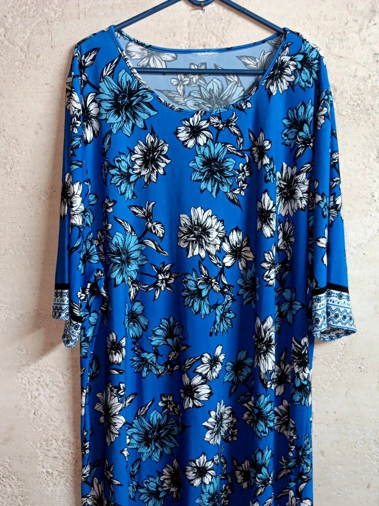 Beautiful Ladies Oversized Top Tunic Multicolour