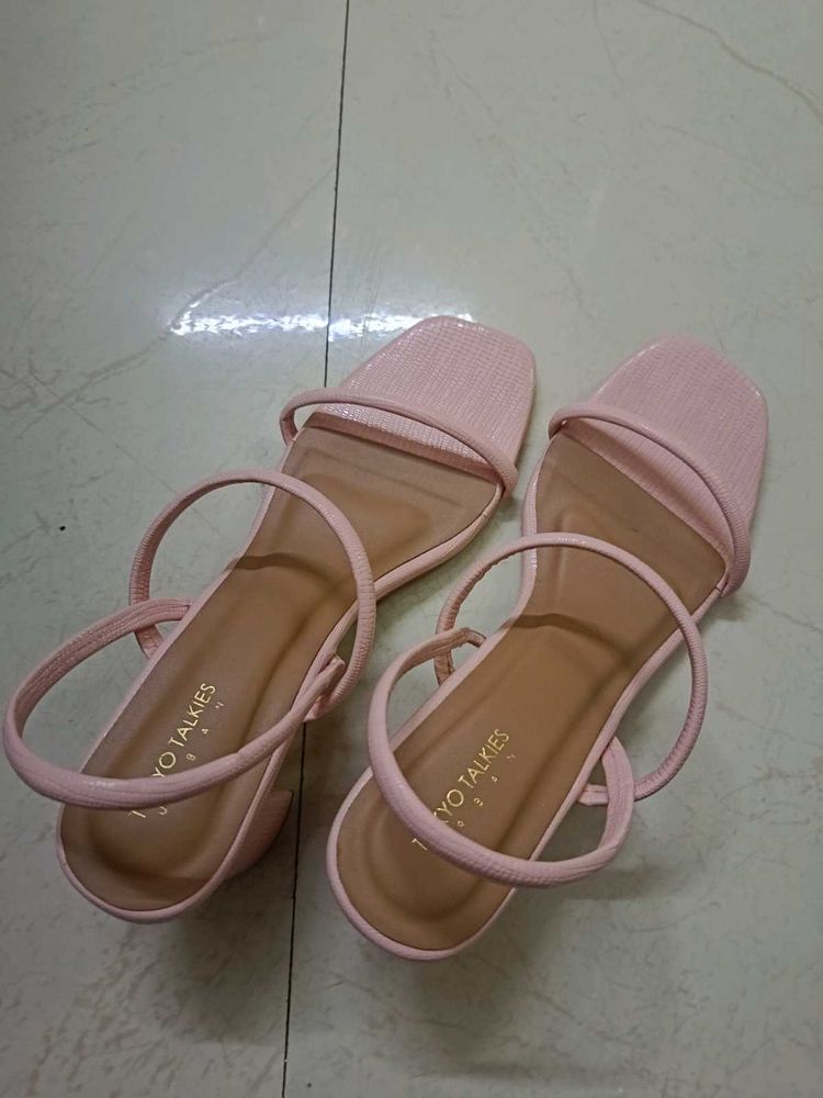 Pink Flats &amp; Sandals