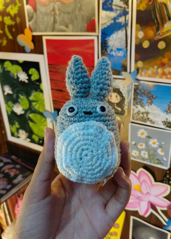 Crochet Totoro Plushie.. mentioned price per piece