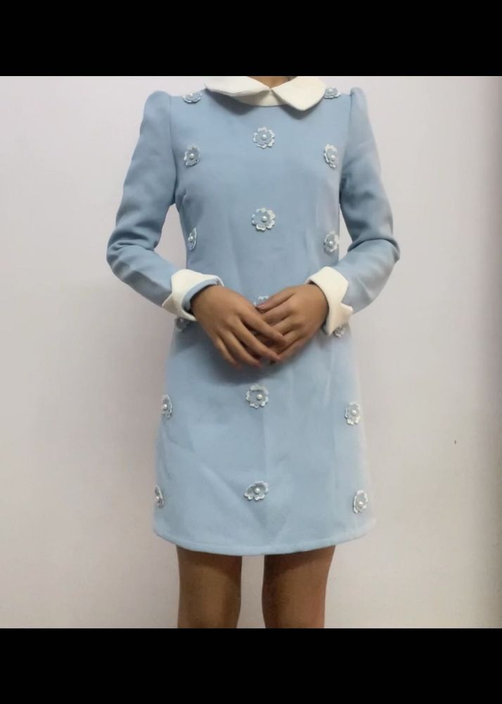 Sky Blue Pinterest Dress