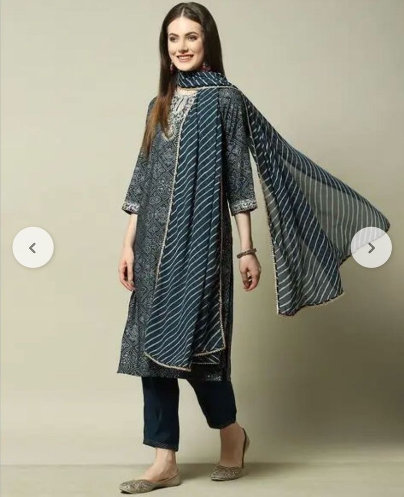 Elegant Printed Kurta Set