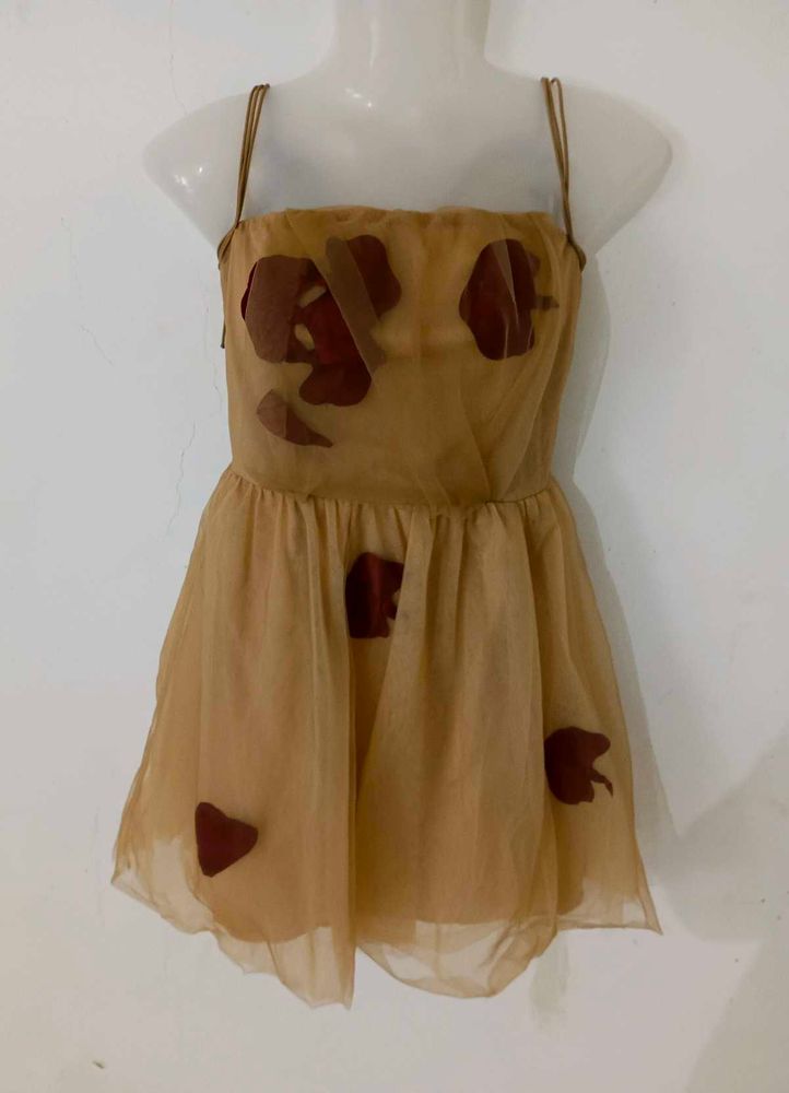 Y2K ROSE PETALS DRESS