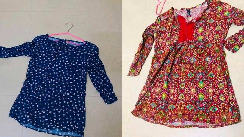 Combo Of 2 Floral Printed Top