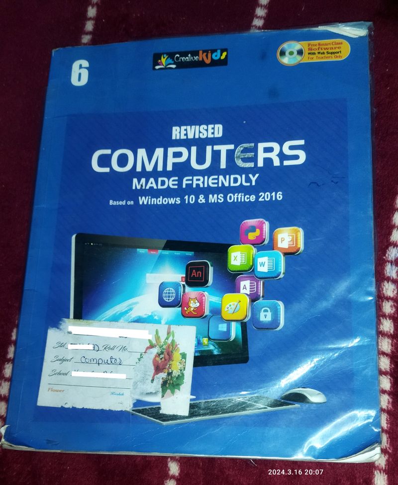 COMPUTER CLASS 6TH NCERT BOOK